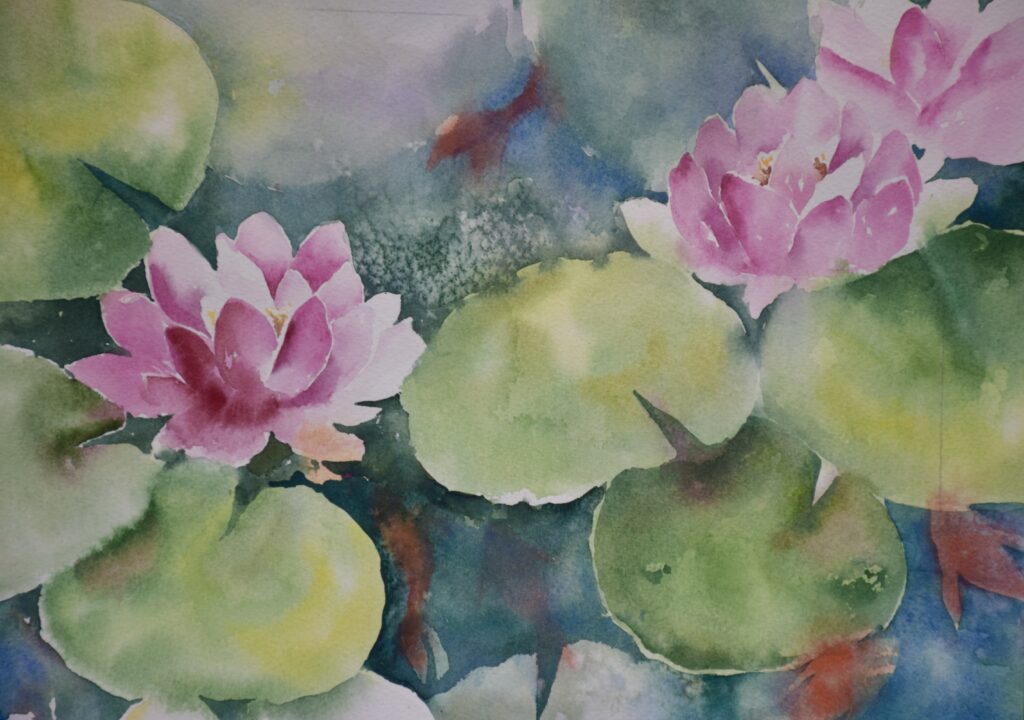 Koi Through a Dream