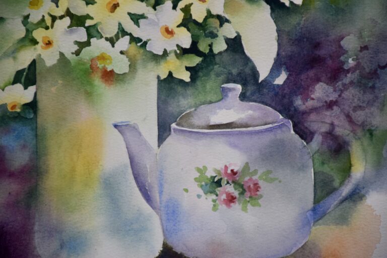 Tea Among the Blossoms