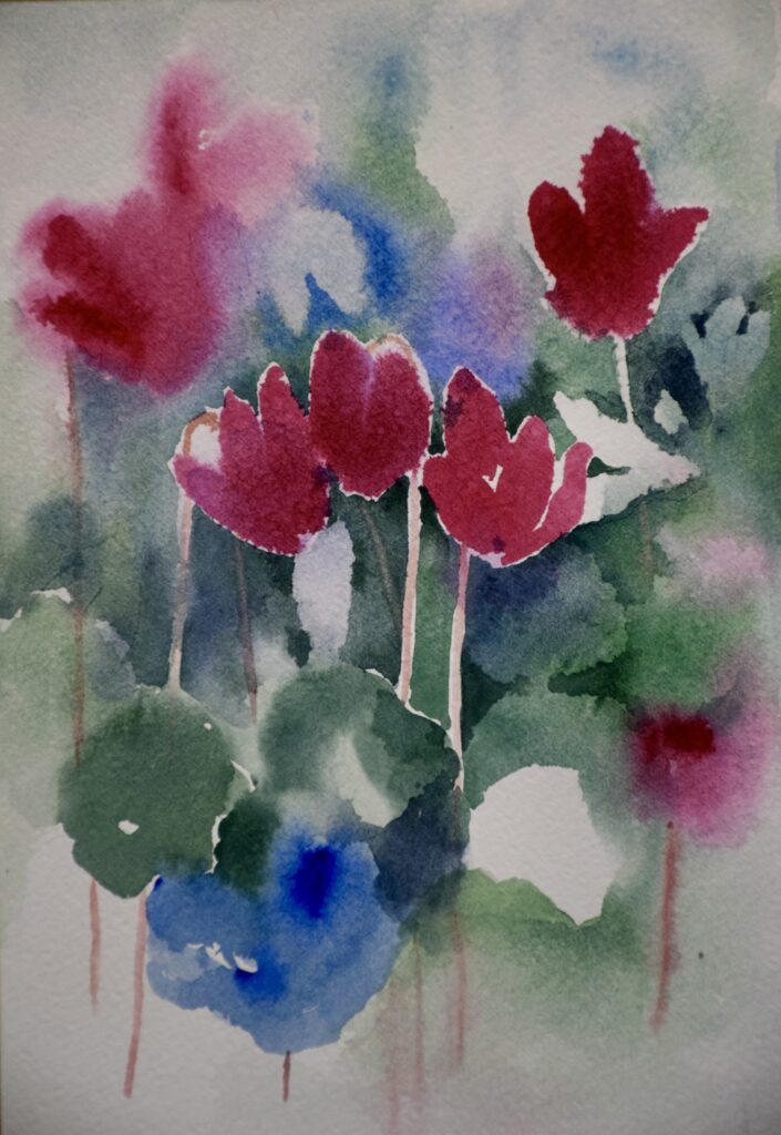 Crimson Pulse of the Garden