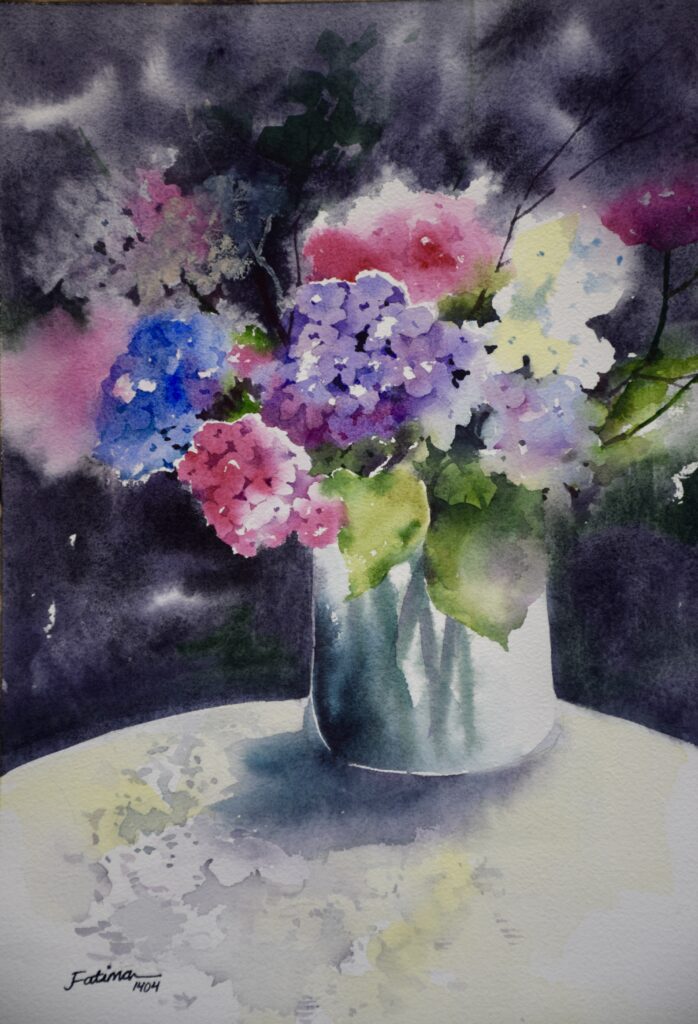 Night of the Hydrangeas