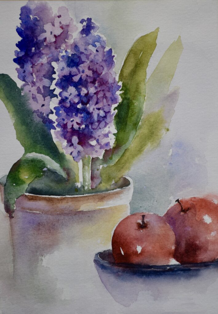 Hyacinth and Pomegranates