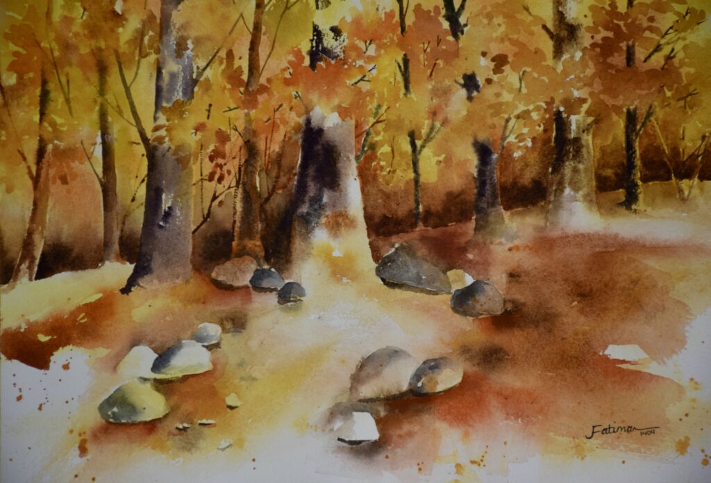 The Forest’s Golden Path