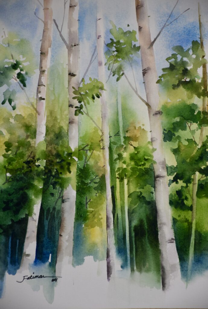 Light Among the Aspens