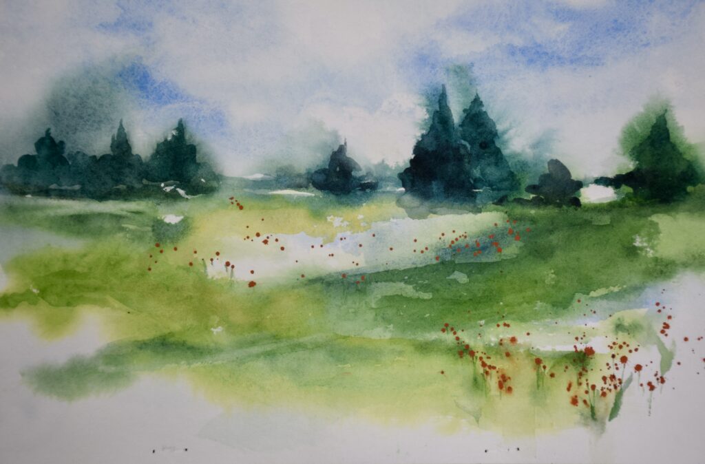 Rain-Washed Meadow
