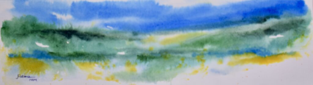 Green and Blue Horizon
