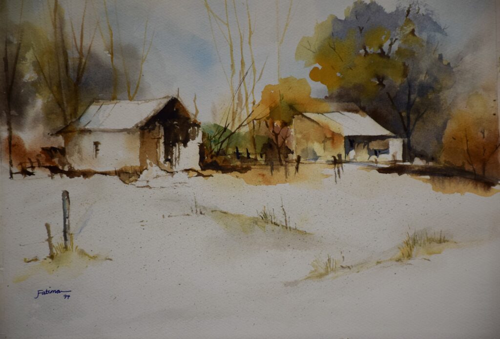 The Village’s First Snow