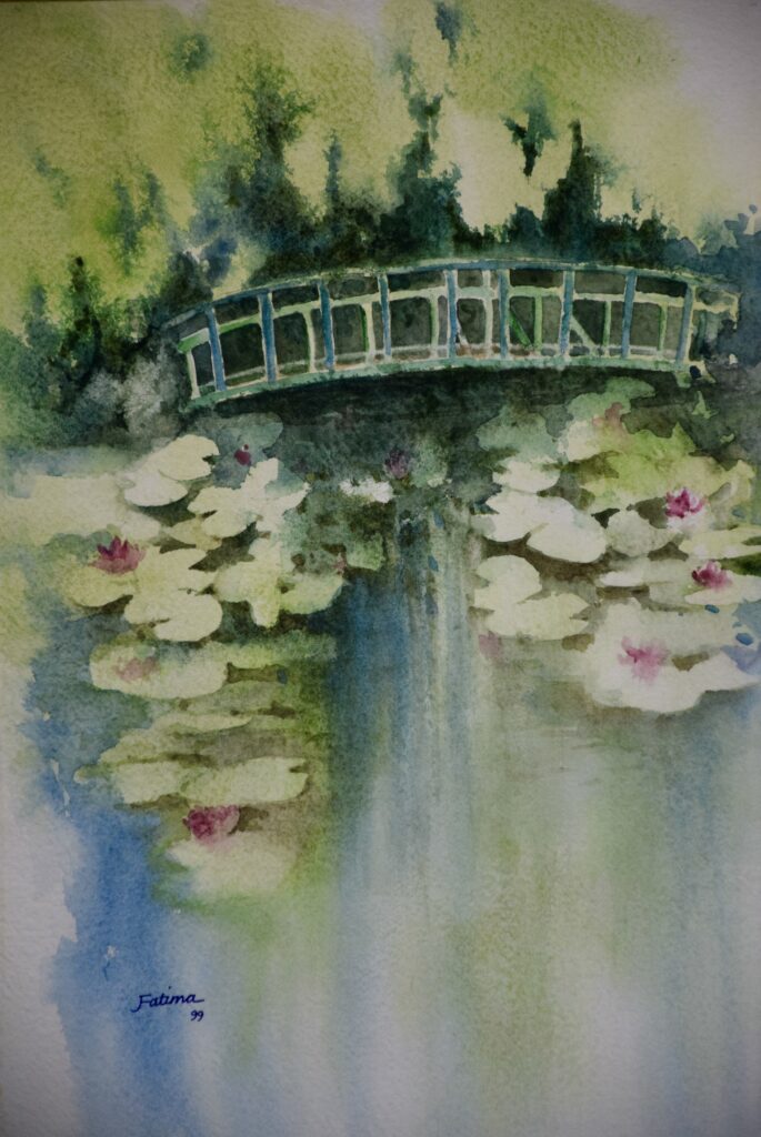 Bridge Over the Lily Pond