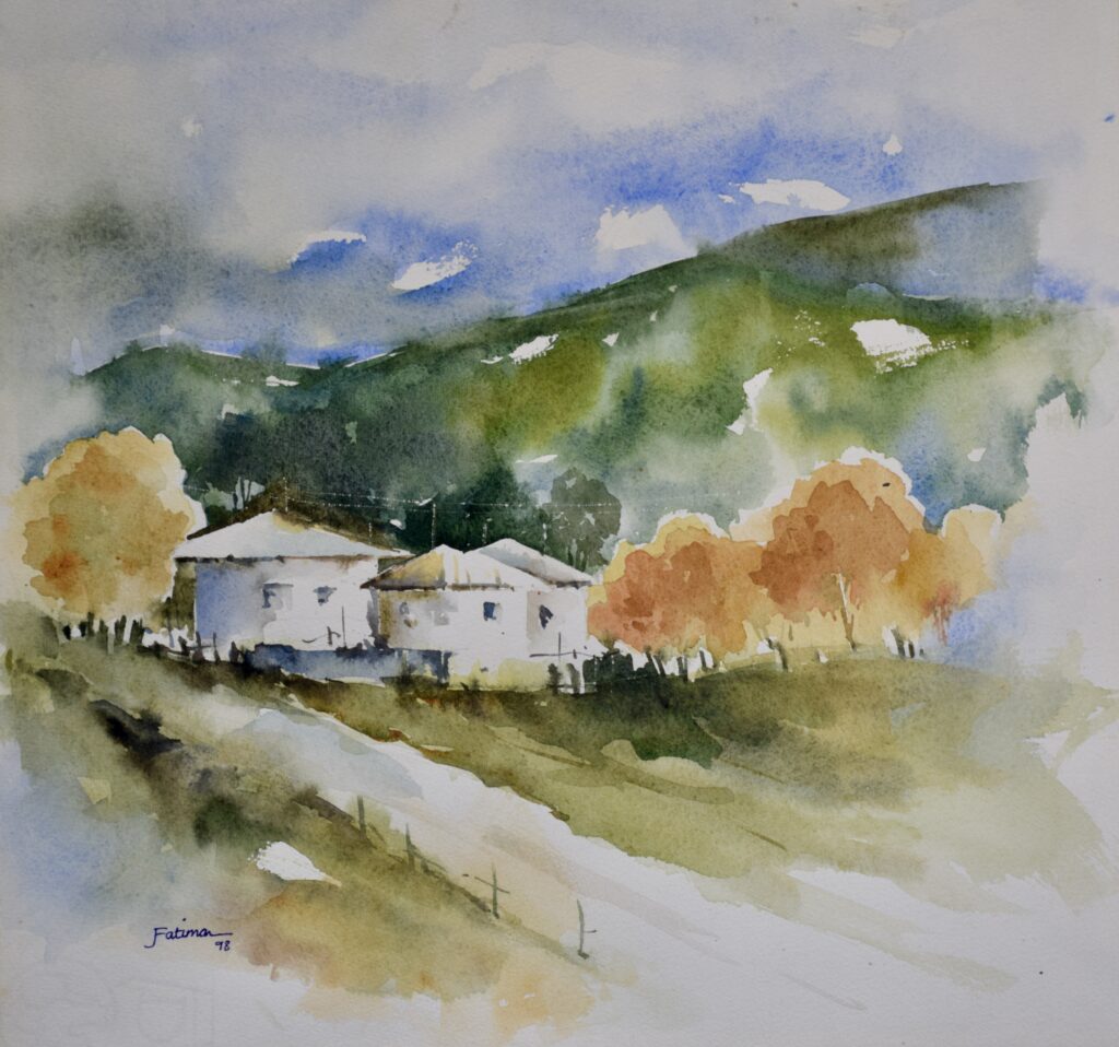 Houses Beneath the Green Mountain