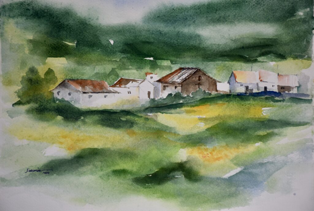 Rain-Green Village