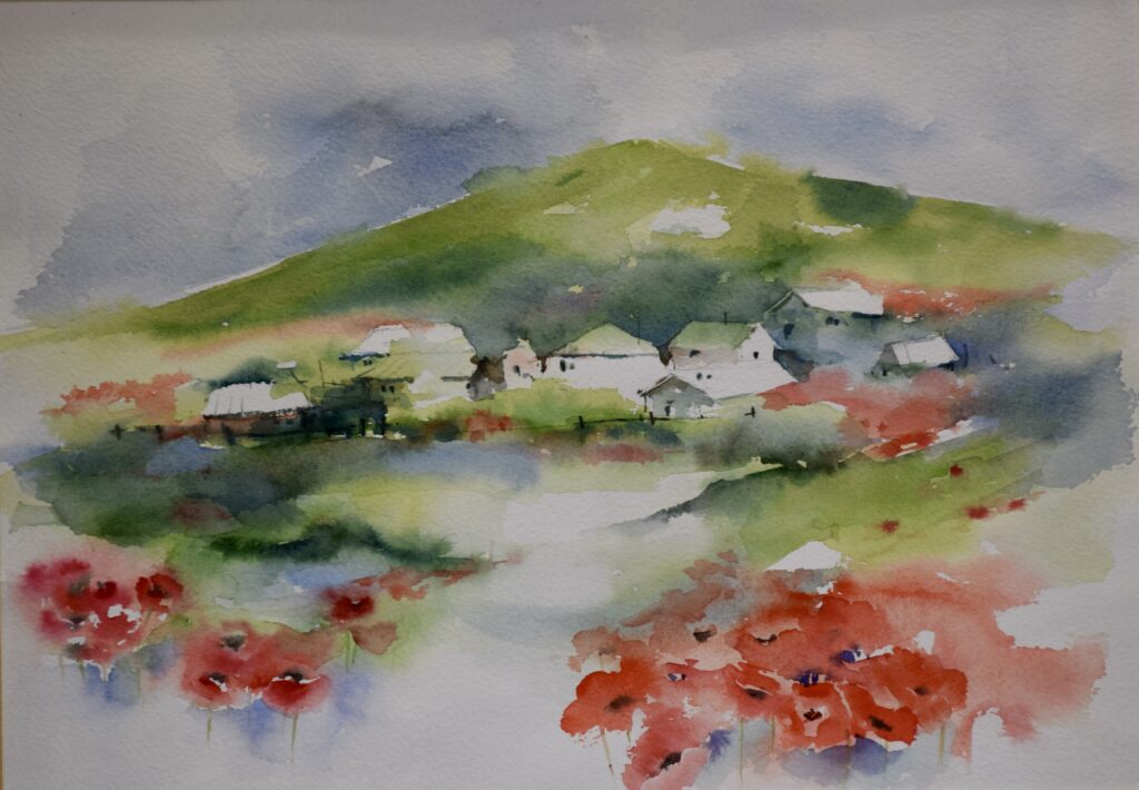 Village Among the Poppies