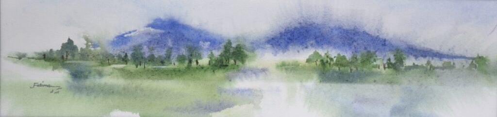 Mist Over the Green Horizon