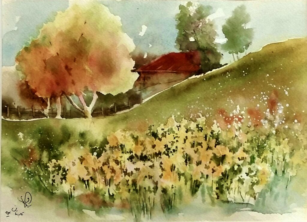 House Above the Golden Meadow