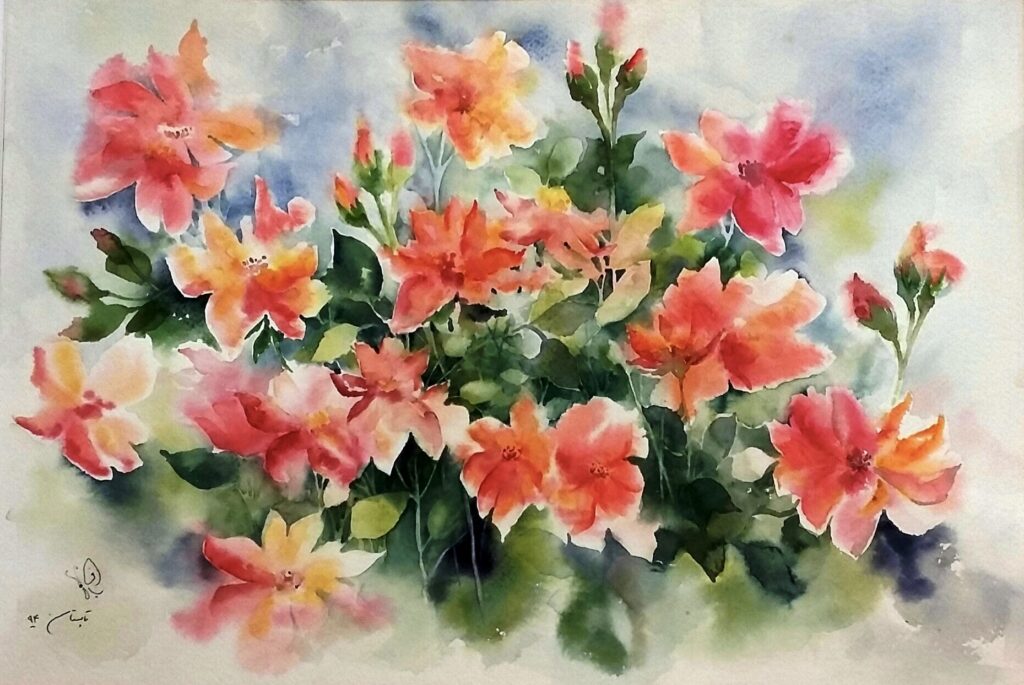 A Garden of Coral Blossoms