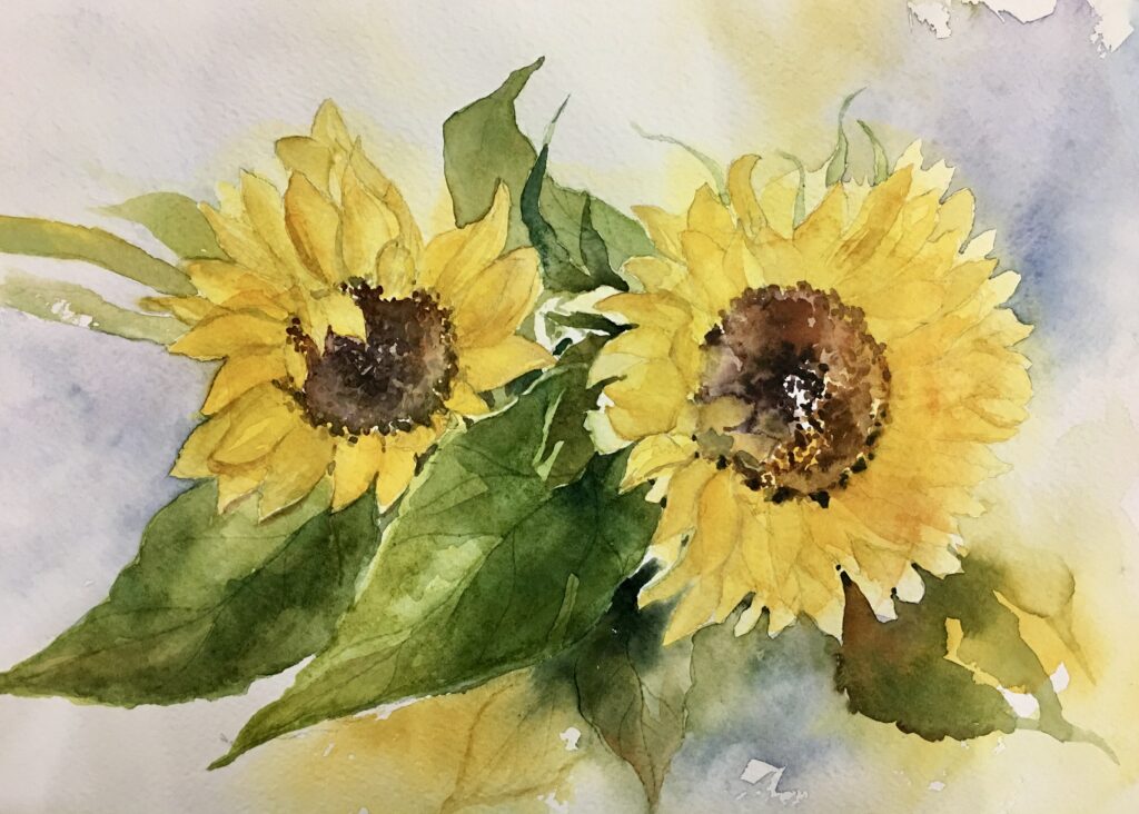 Two Suns Turning Toward Light