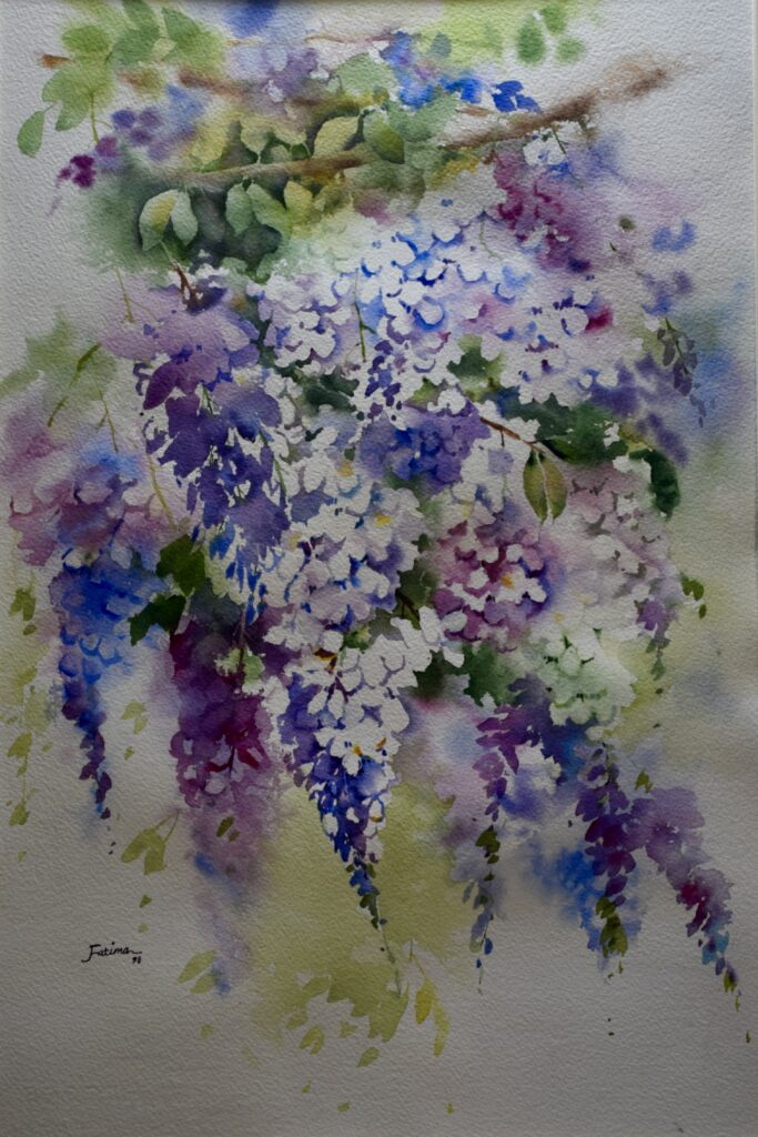 Wisteria Rain